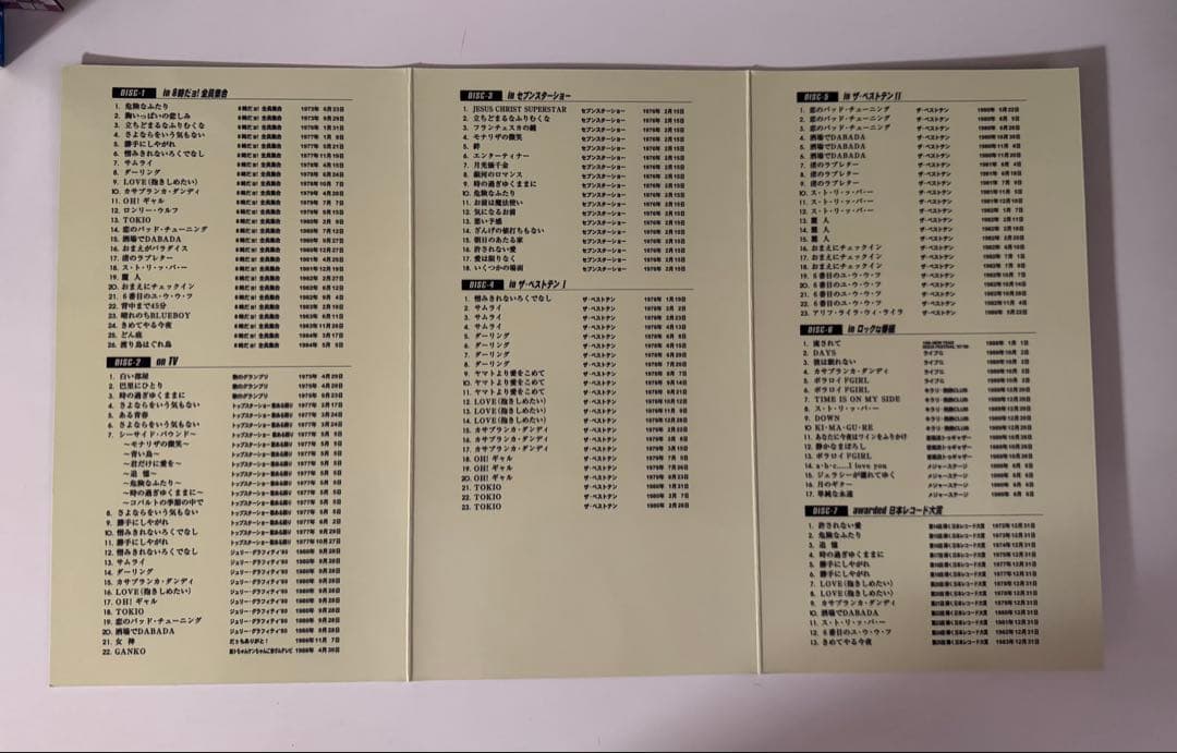 沢田研二 TBS COLLECTION 7枚組