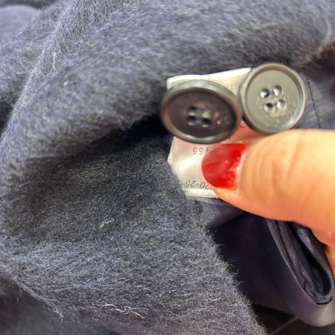 ドレッサージュ丸襟ウールコート