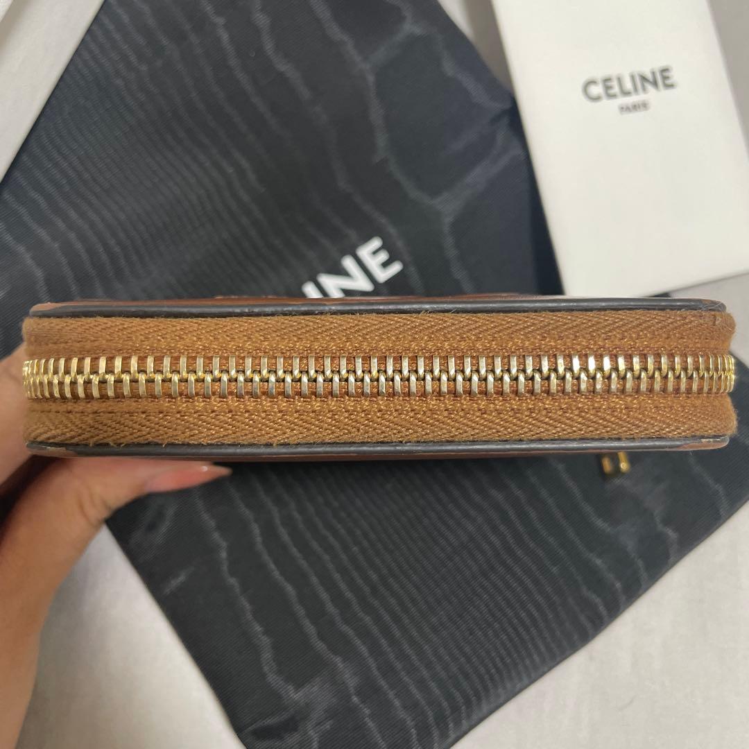 CELINE ジッパー ウォレット 財布 ケース ミニウォレット