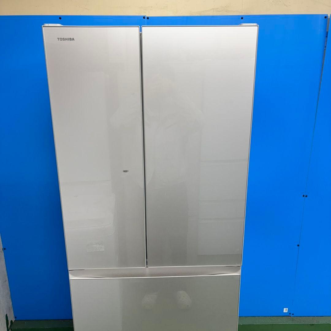 507 東芝 大型冷蔵庫 500L強　家庭用　観音開き　自動製氷　大人気