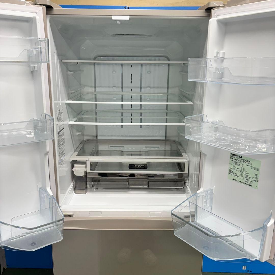 507 東芝 大型冷蔵庫 500L強　家庭用　観音開き　自動製氷　大人気