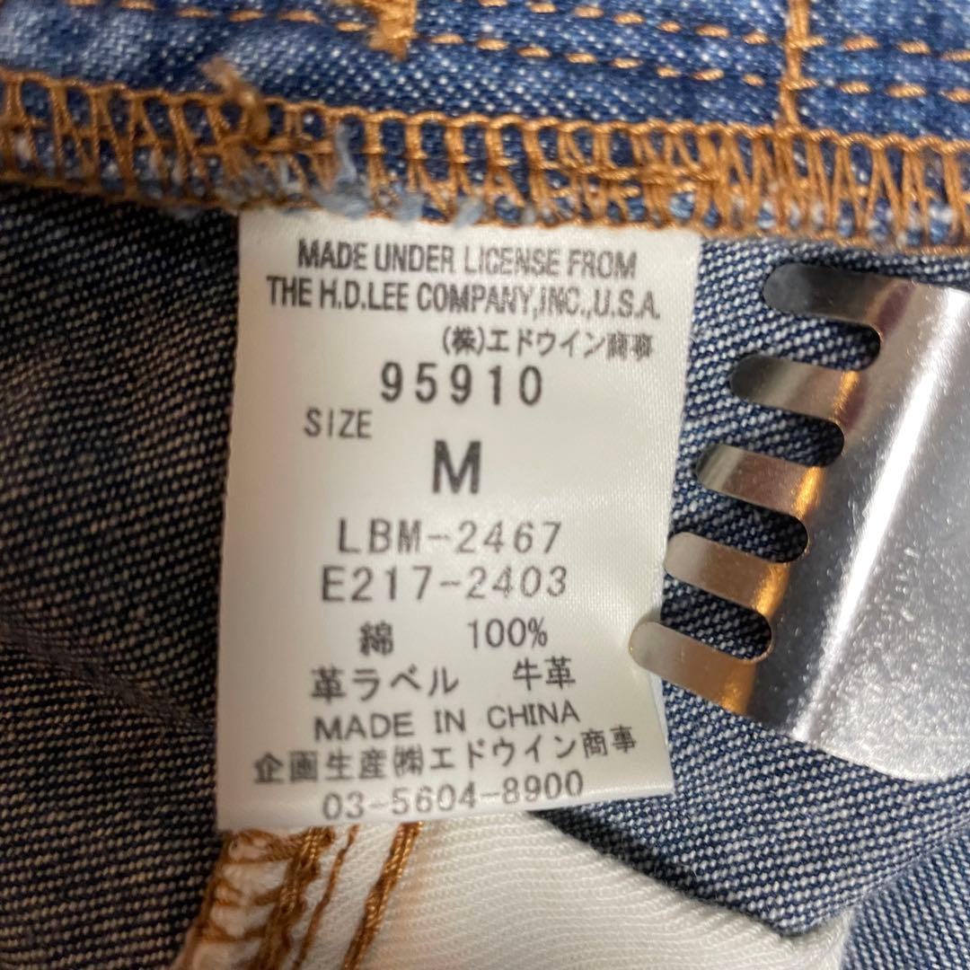 Lee × mercibeaucoup サルエルデニムパンツ M インディゴ染め