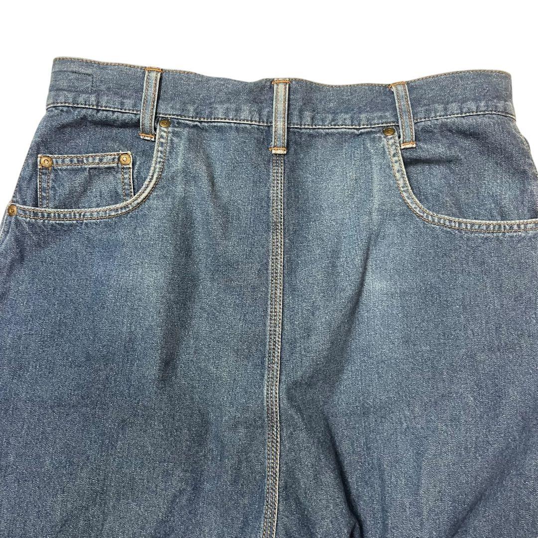 Lee × mercibeaucoup サルエルデニムパンツ M インディゴ染め