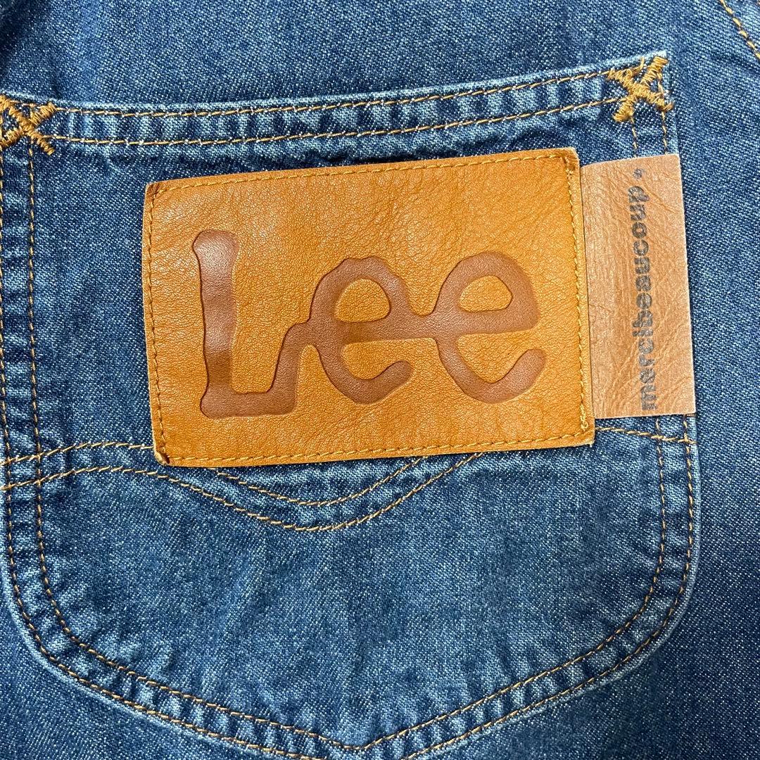 Lee × mercibeaucoup サルエルデニムパンツ M インディゴ染め