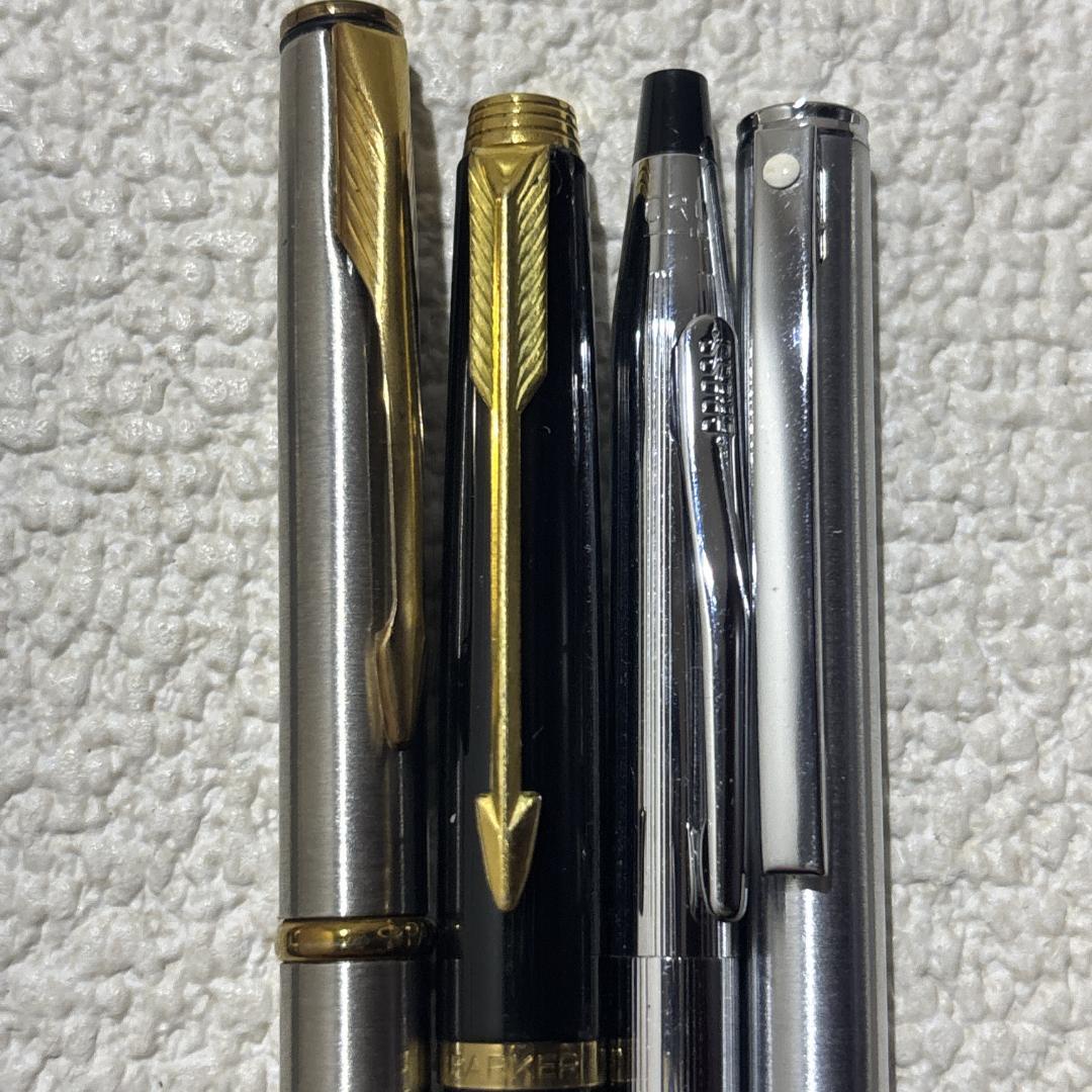 ★【現状販売】パーカー/クロス/シェーファー シャープペンシル/ボールペンセット