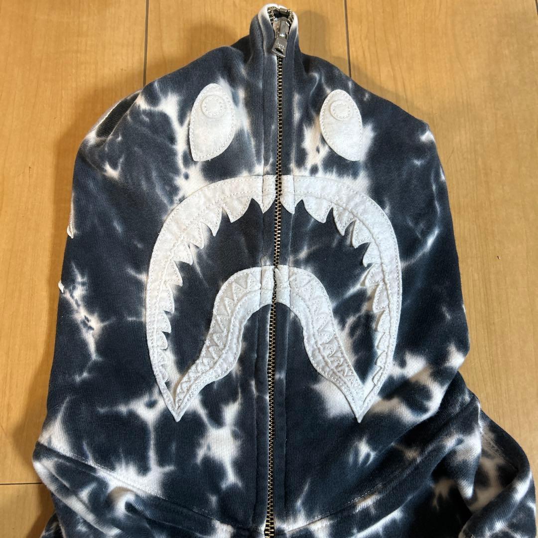 A BATHING APE ジップパーカー シャークパーカー S