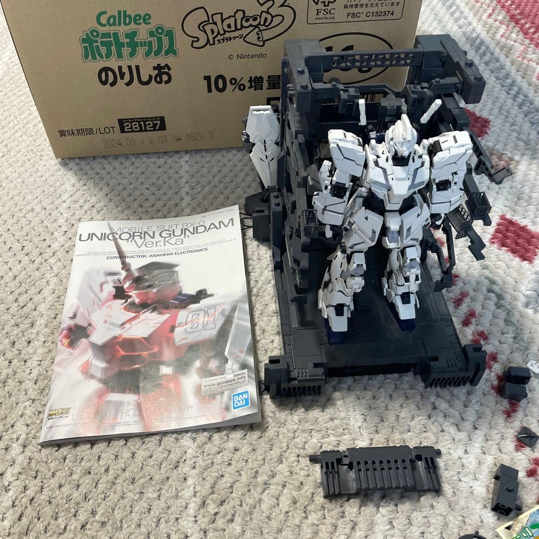 MGEX 1/100ユニコーンガンダムVer.Ka 発光