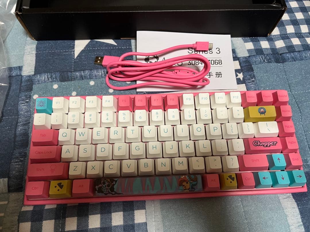 正規版 AKKO 3084 AKKO×ワンピース Cherry Blue