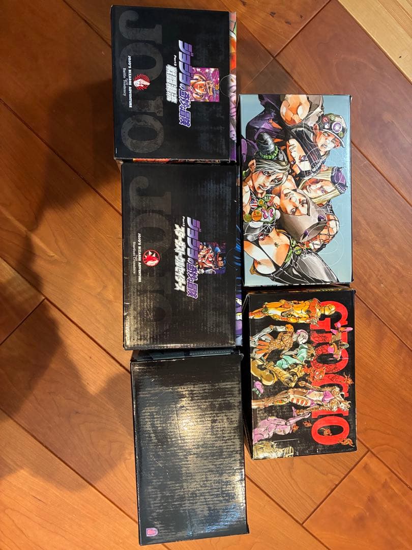 ジョジョの奇妙な冒険　文庫版 1-6部　5箱50巻セット