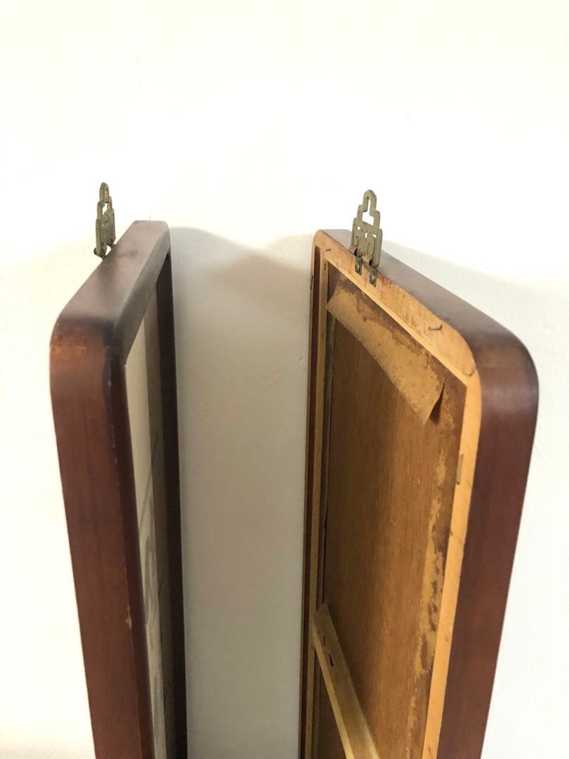 台湾書道家・陳品全作『隨緣』『情緣』額縁