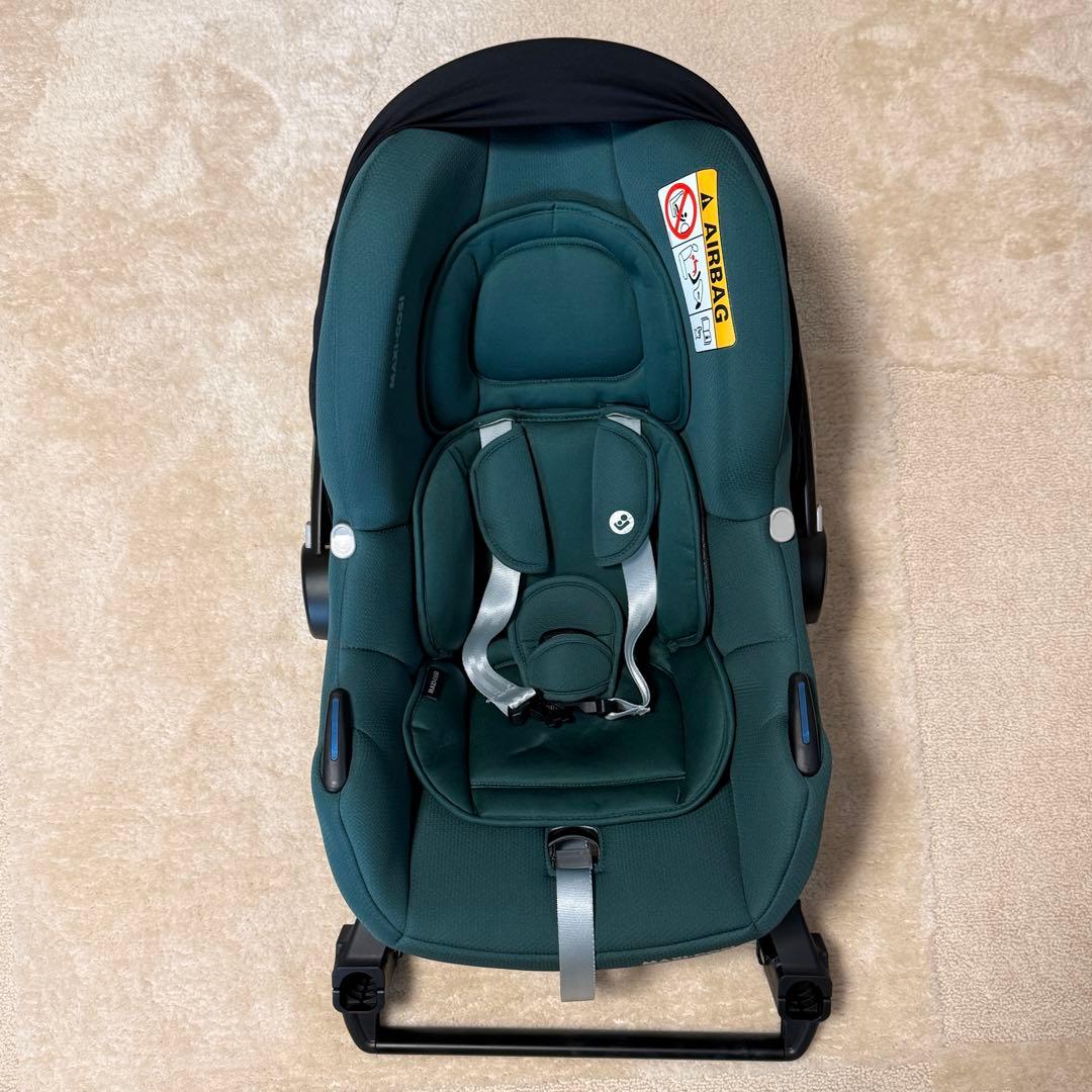 美品❗️MAXI-COSI チャイルドシート エアバギー 設置アダプタ付