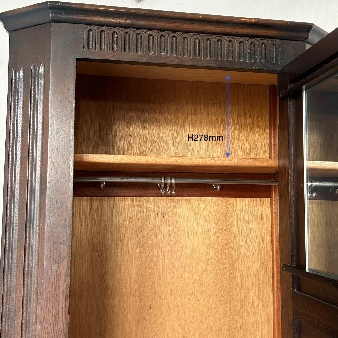 イギリス アンティーク家具 ホールローブ ワードローブ 1930年頃 755A