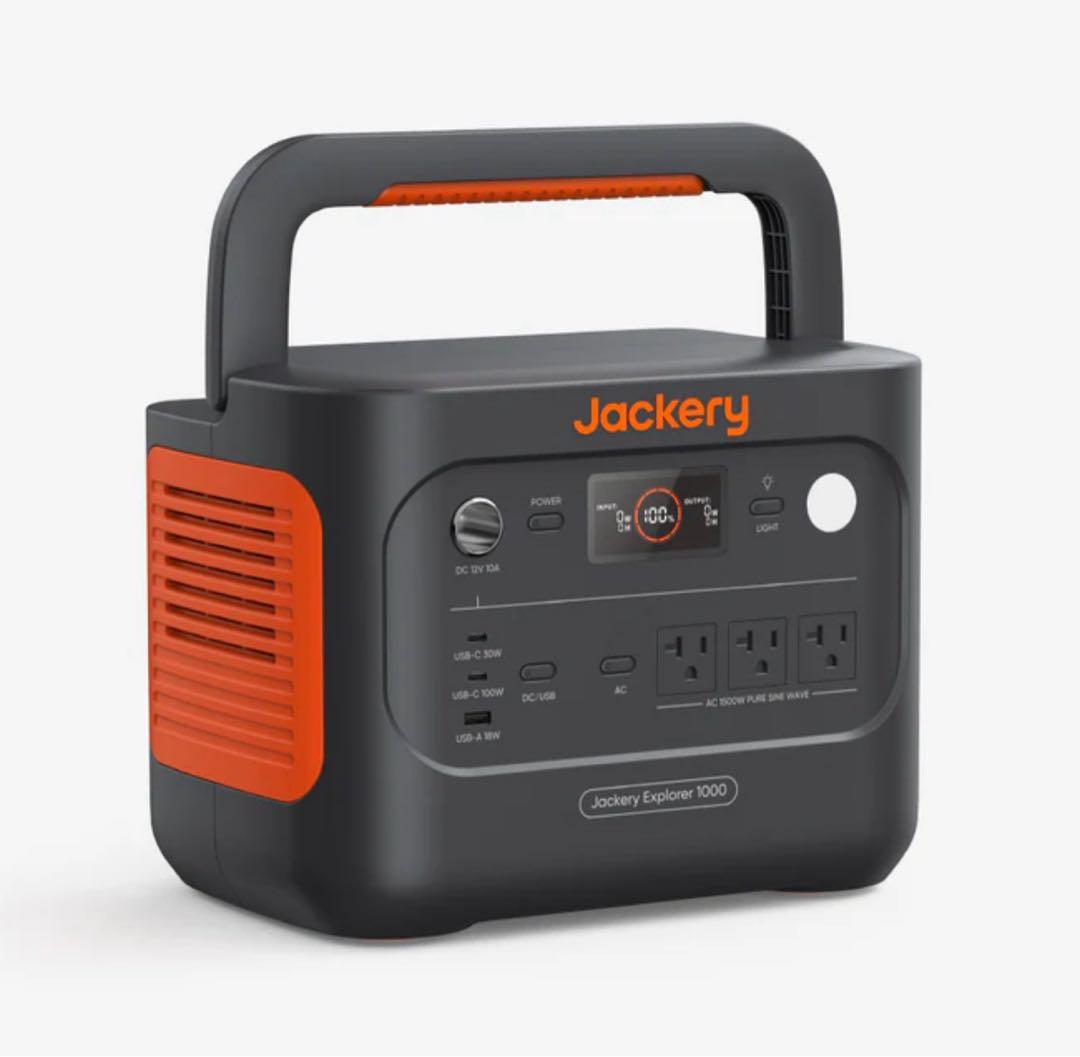 【新品・未使用】ジャクリ Jackery ポータブル電源 1000 NEW