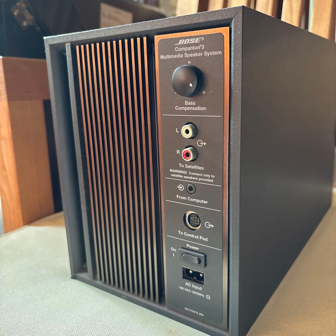 BOSE Companion 3 series Ⅱ 動作確認済み　スピーカー