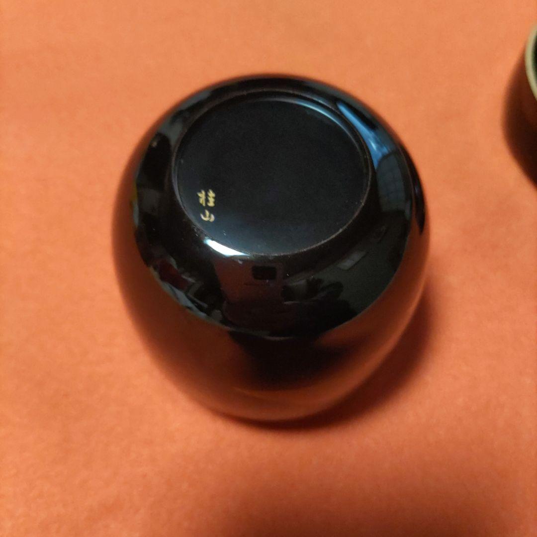 輪島塗棗 鶴に遠山蒔絵