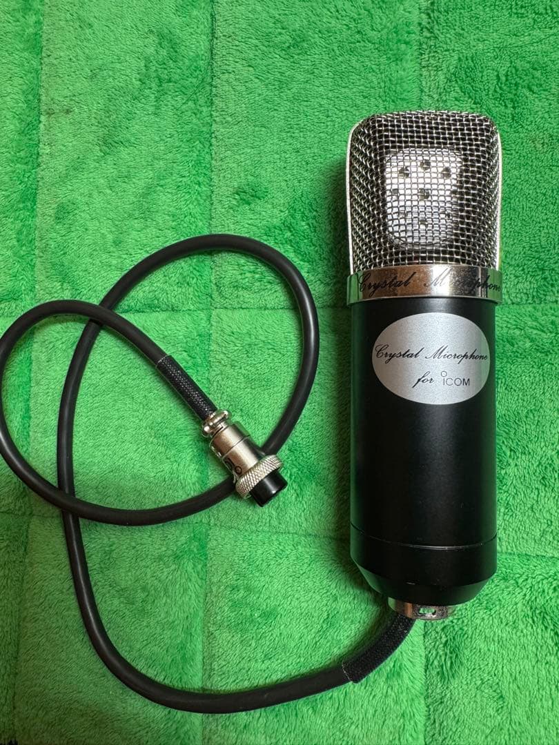 クリスタルマイク + LOCK PTTスイッチセット