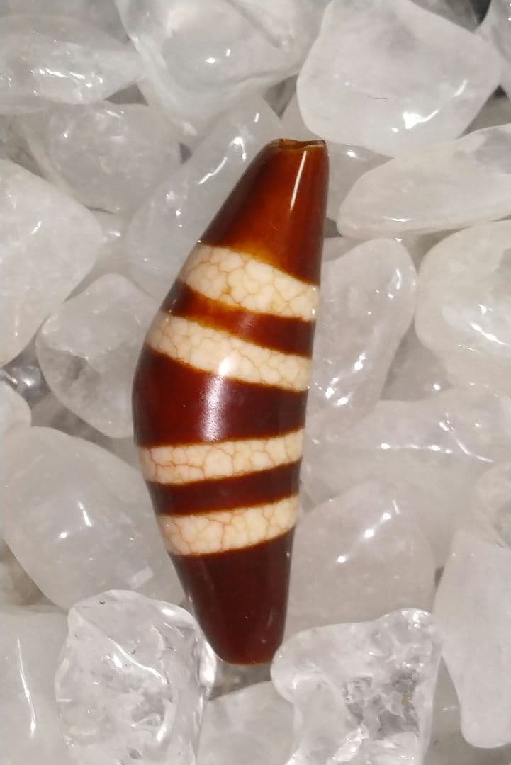 637天珠　上肯天珠　湾月　四線天珠　dzibeads！