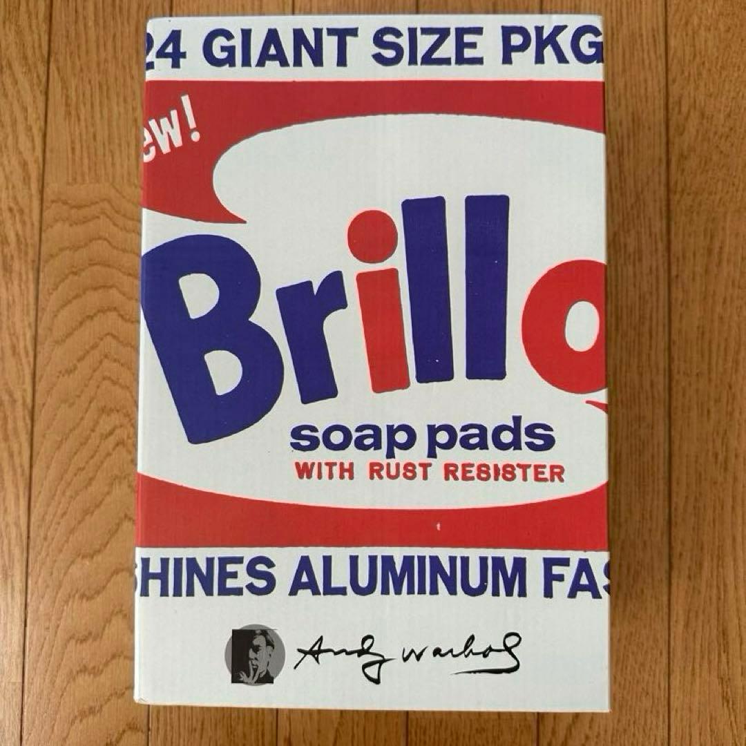 ベアブリック アンディ・ウォーホル『Brillo』100% & 400% セット