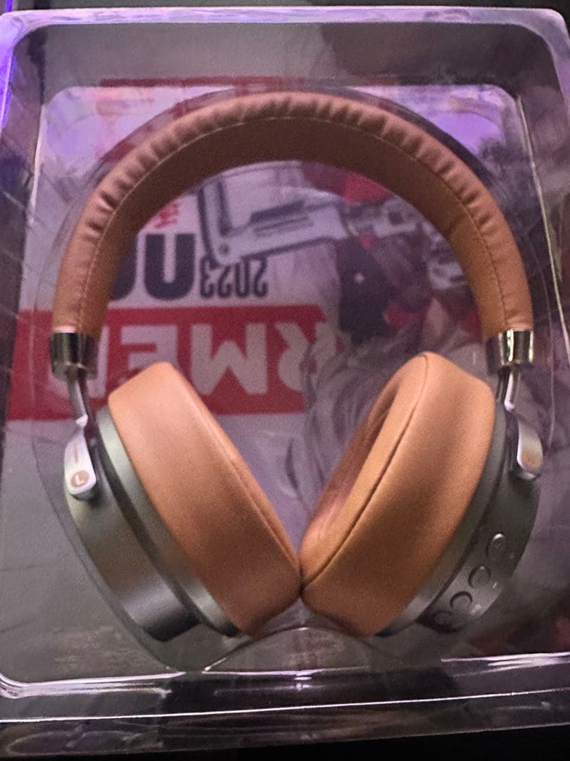 ヘッドホン anw03-ohp brown