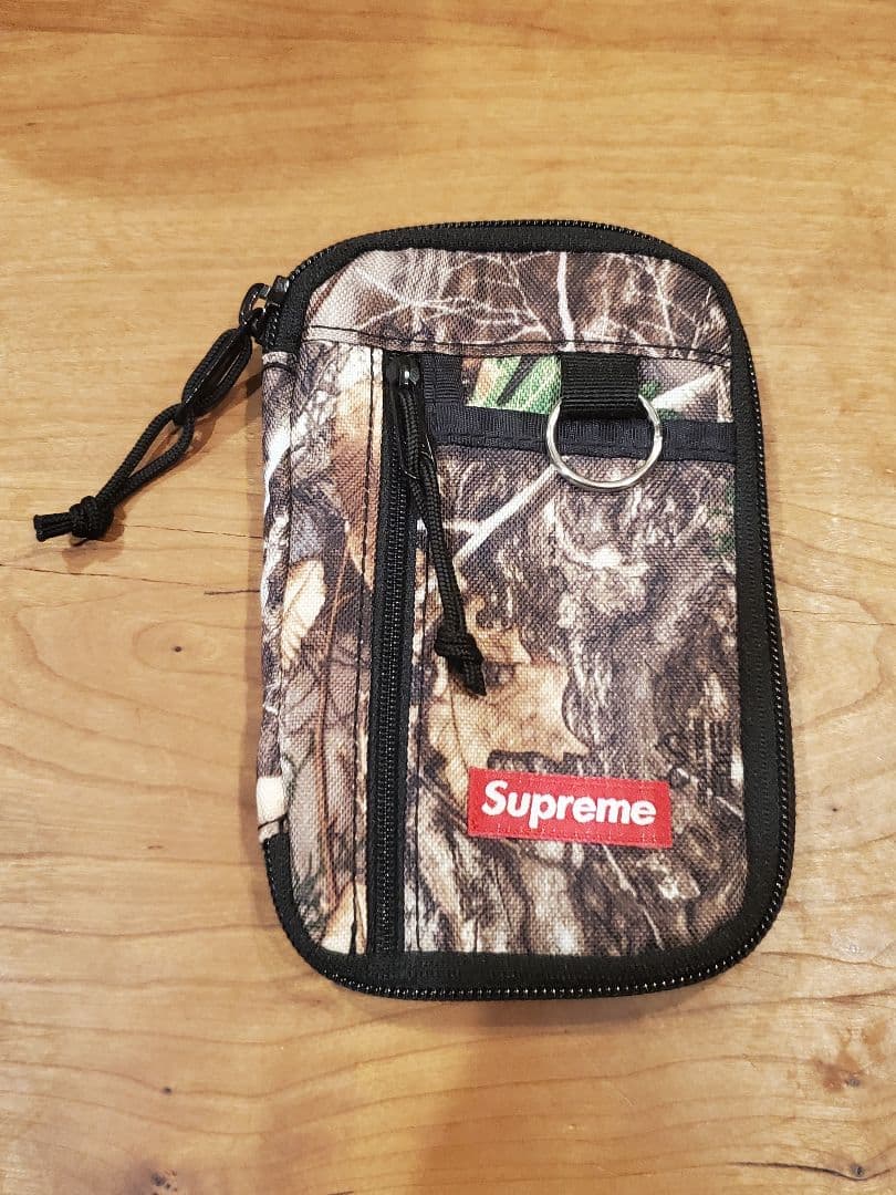 未使用美品 Supreme 19AW Small Zip Pouch