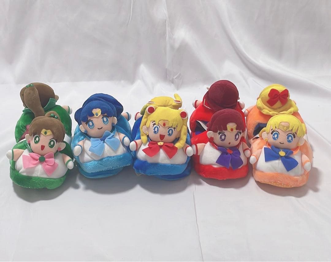美少女戦士セーラームーン ぬいぐるみ スリッパ