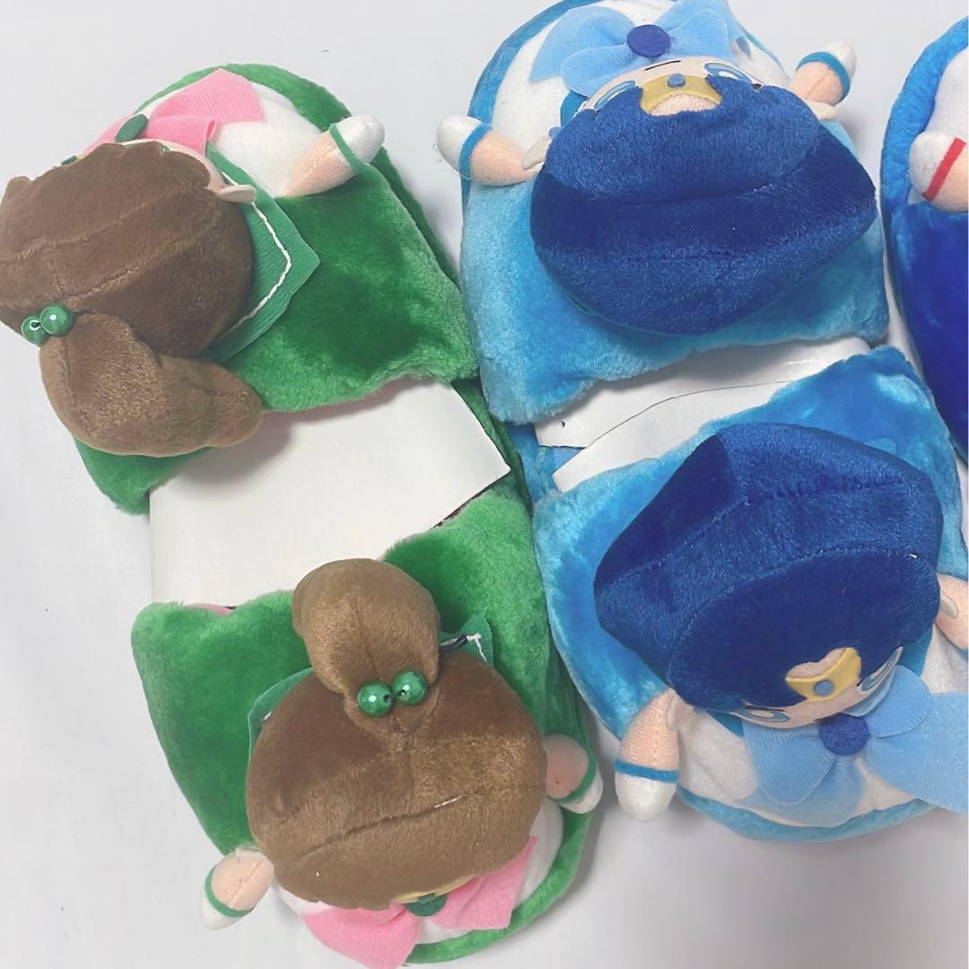 美少女戦士セーラームーン ぬいぐるみ スリッパ