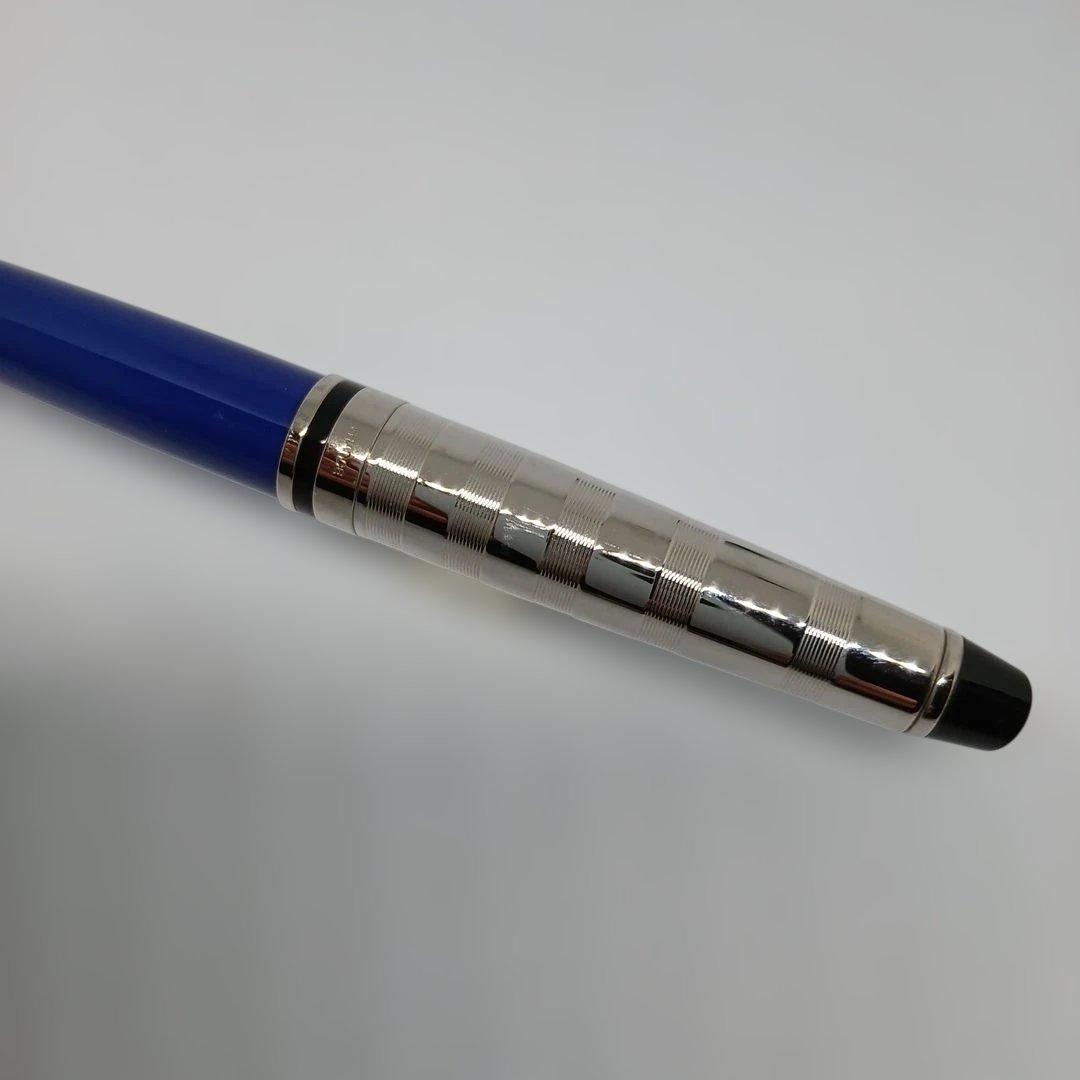 WATERMAN エキスパートDXブルーCTBPボールペン レザーケース付き
