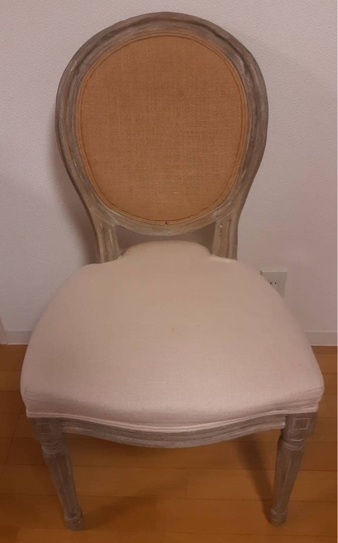 【匿名配送】ルイ16世様式アームレスチェア★Louis XVI style①