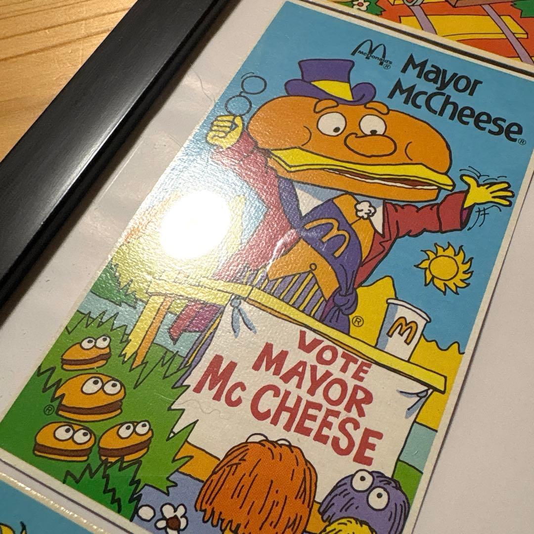 1980年　マクドナルドランド　クッキー　ボックスカード　フルセット　アメトイ