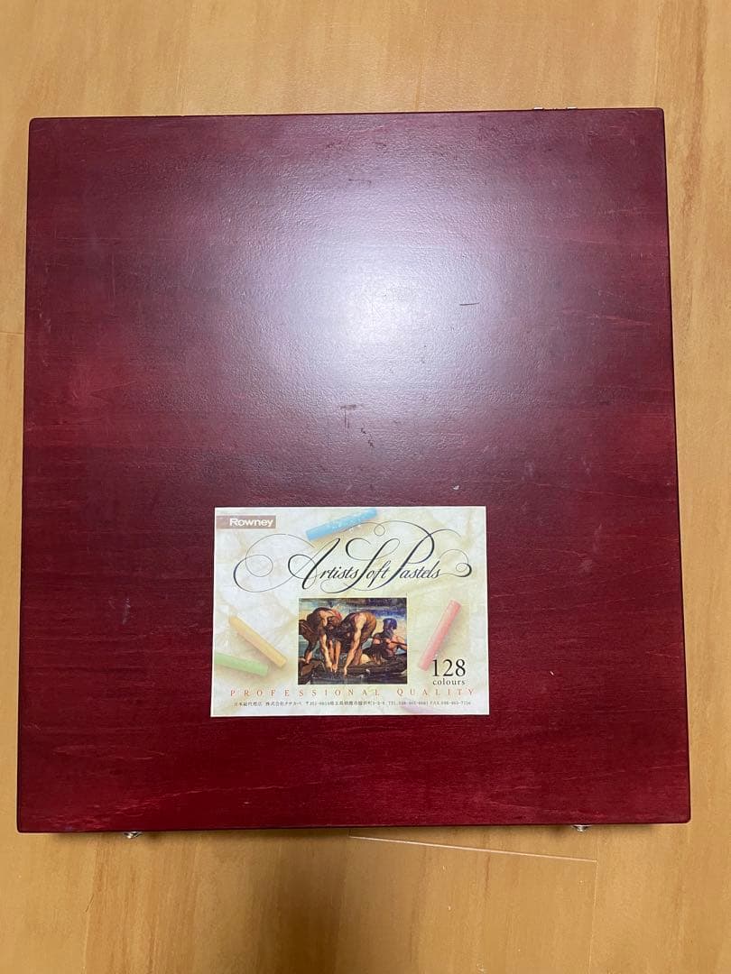 【SALE】ラウニー　ソフトパステル　128色　木箱