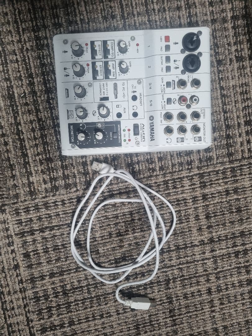 DJ機材 Yamaha ag06 mk1