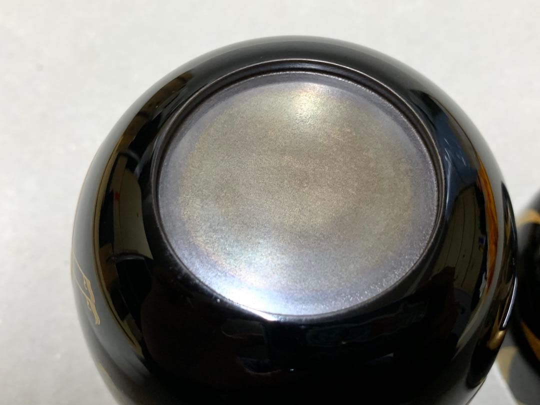 群鶴 内銀溜塗 内銀 棗 大棗 茶道具 茶器 蒔絵 青貝 螺鈿