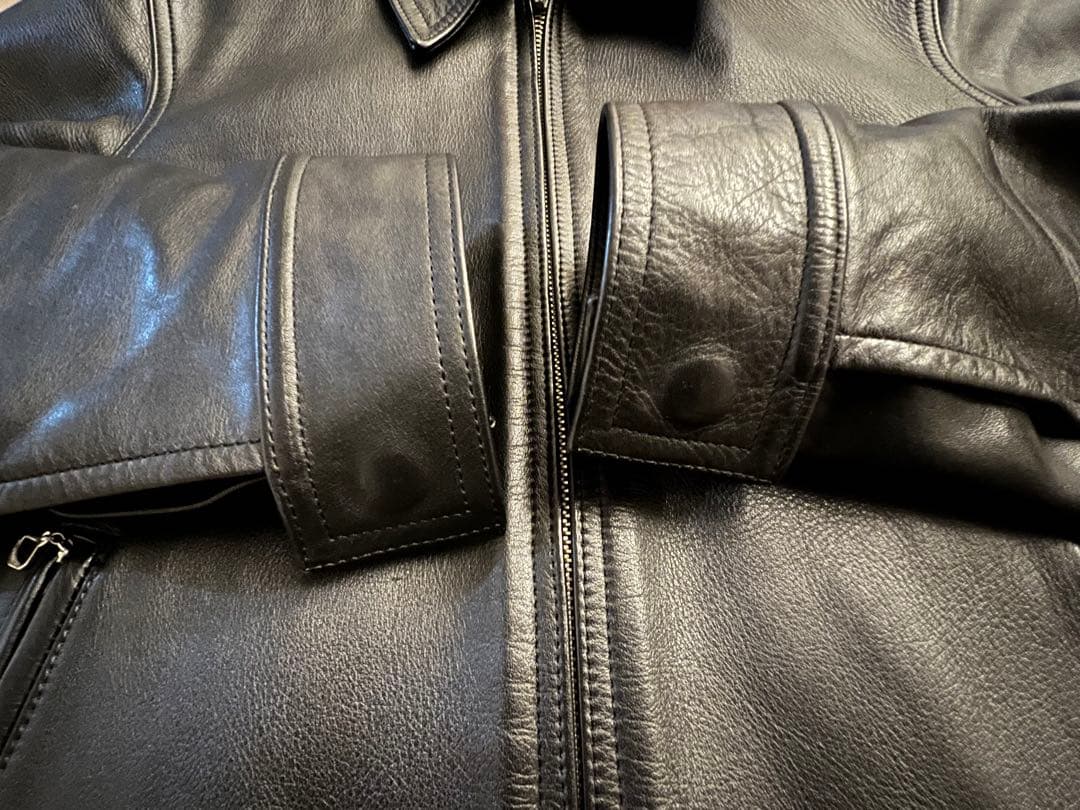美品WACKO MARIA シングル ライダースジャケット 牛革 本革日本製