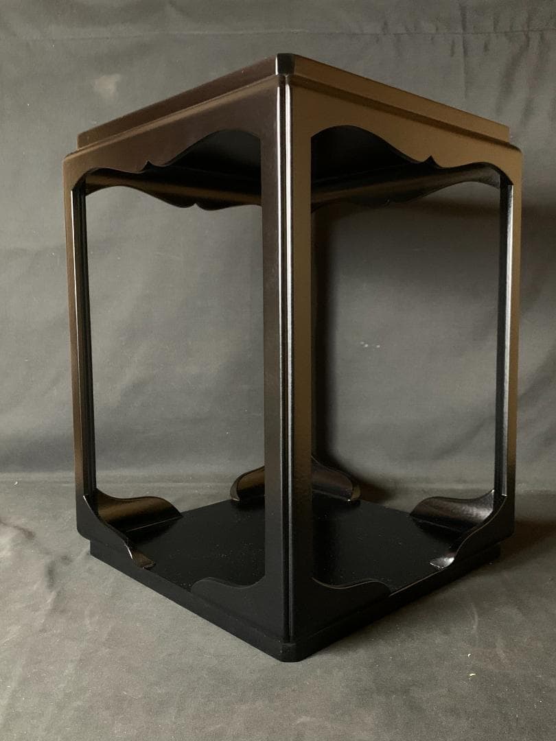 宗旦好 一閑塗 木製 高麗卓 茶道具 783