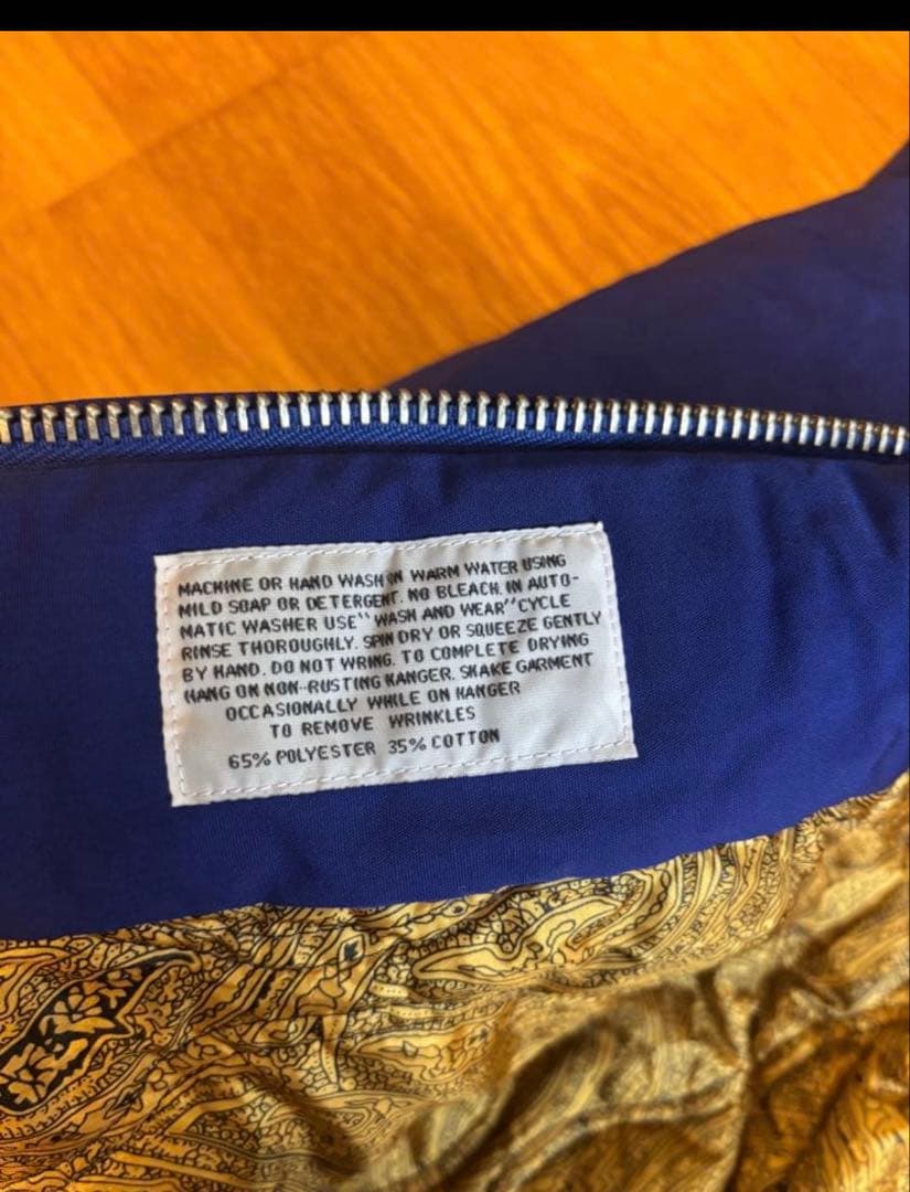 ダービーオブサンフランシスコ　ダービー ジャケット ブルー　Lサイズ