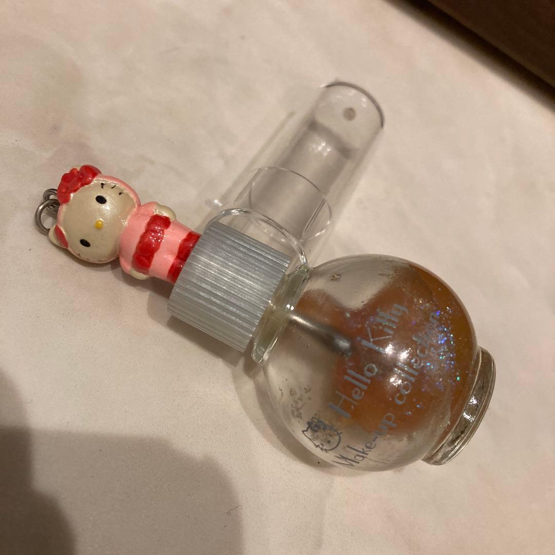 レトロ《2002年 ハローキティ ネイルカラー》当時物コスメ☆マニキュアクリアー