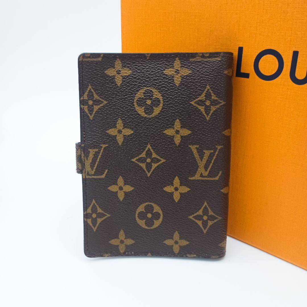 【美品S】ルイヴィトン　アジェンダPM　モノグラム　手帳カバー