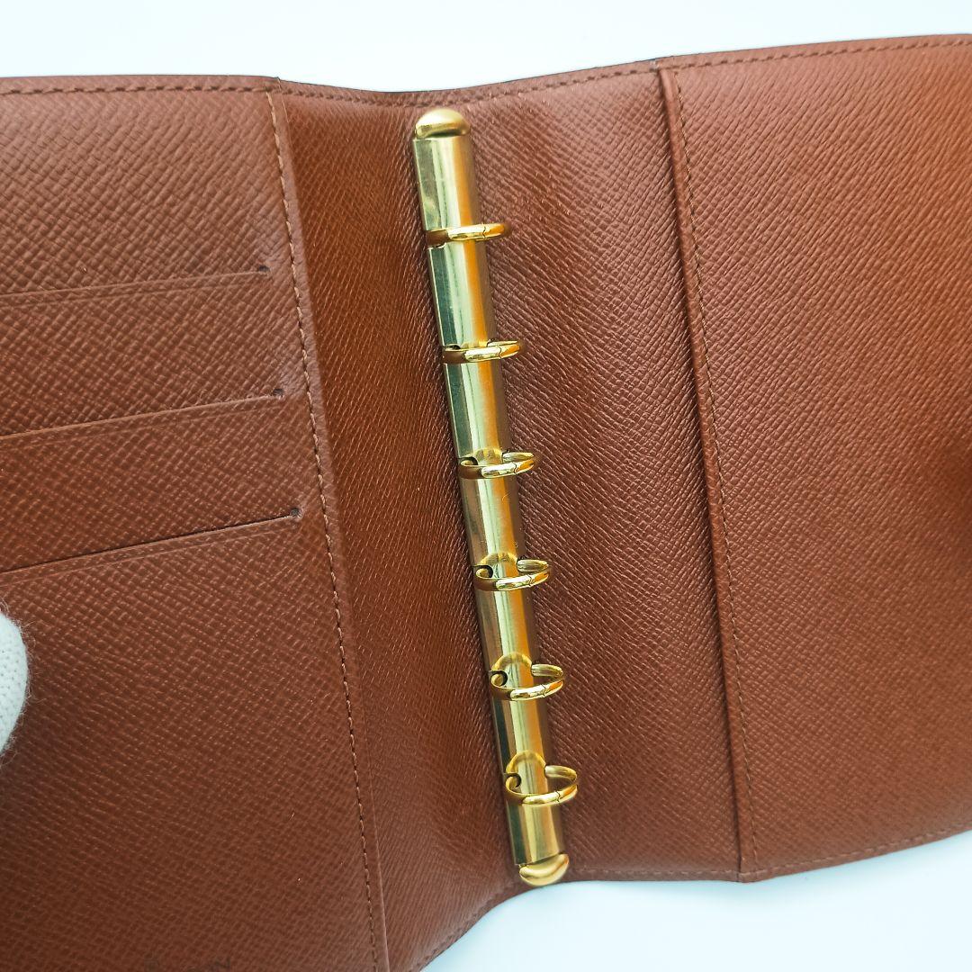 【美品S】ルイヴィトン　アジェンダPM　モノグラム　手帳カバー