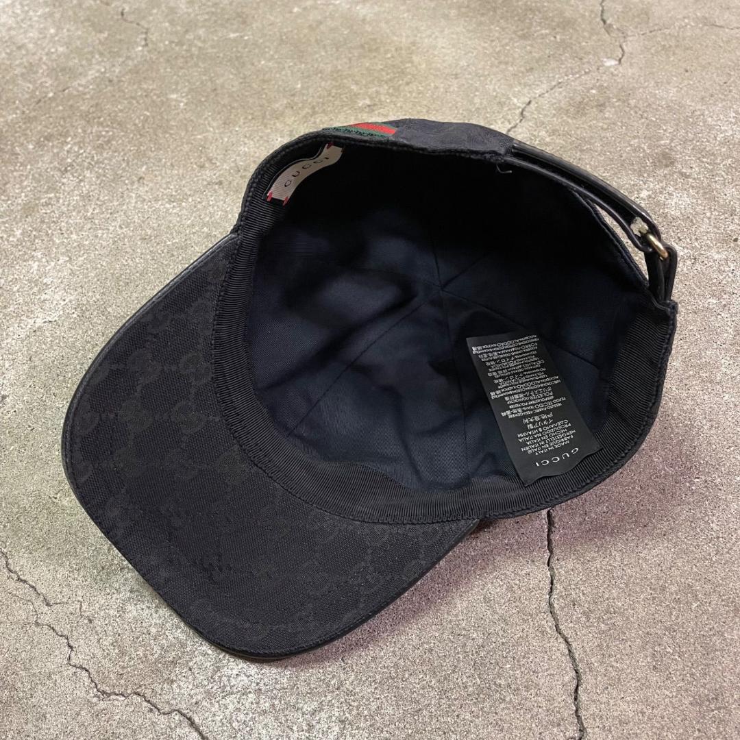 帽子 GUCCI Original GG Canvas Baseball Cap M