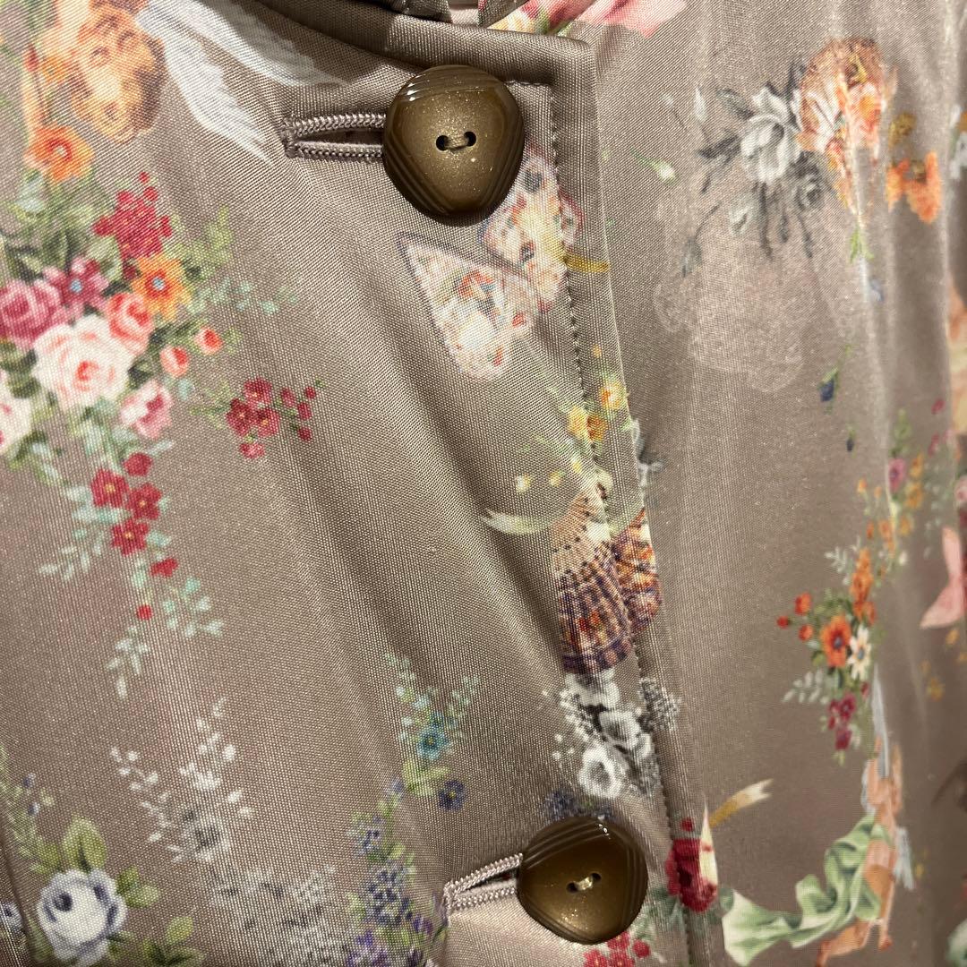 TUNIC 鴨居羊子 TUNIC ルームウェア　ロングガウン　天使柄