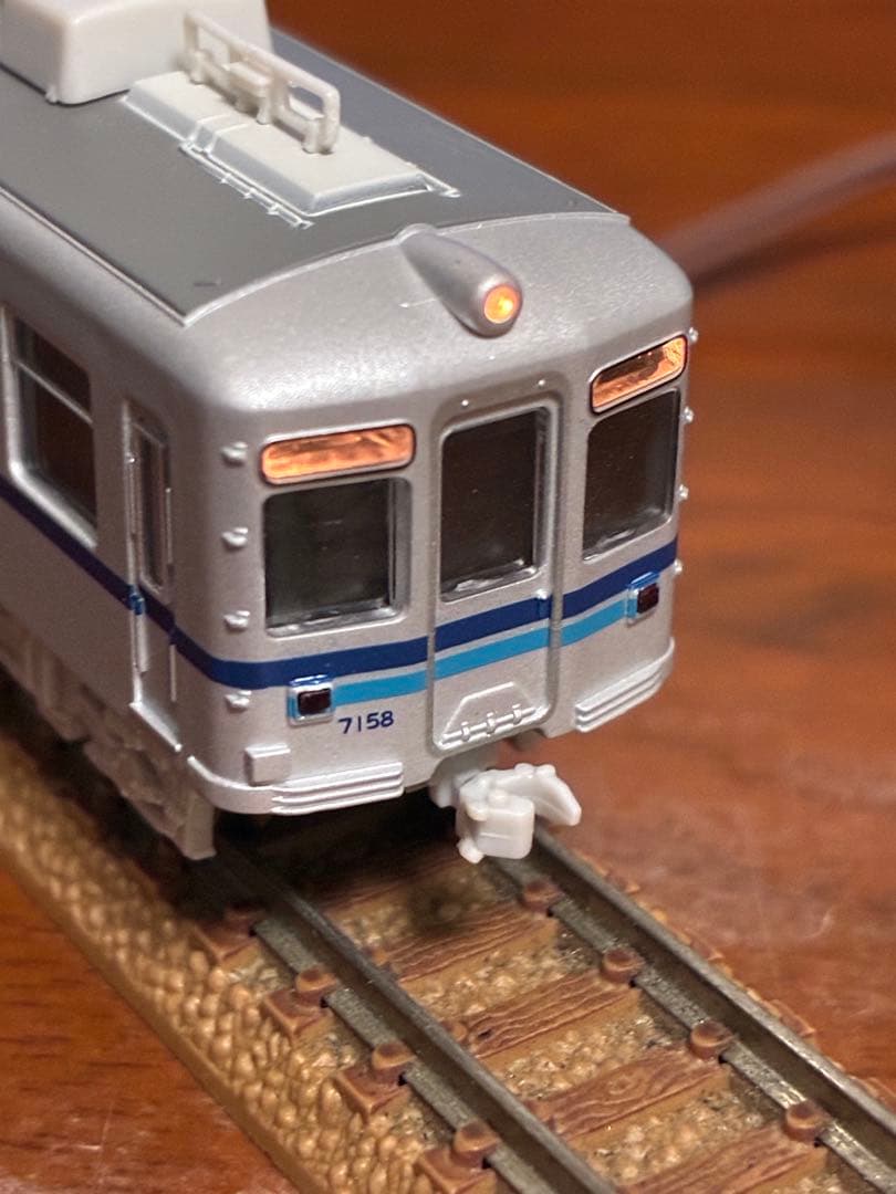 B*d様 北総開発鉄道7150形8両　マイクロエース ライト点灯動力動作確認済