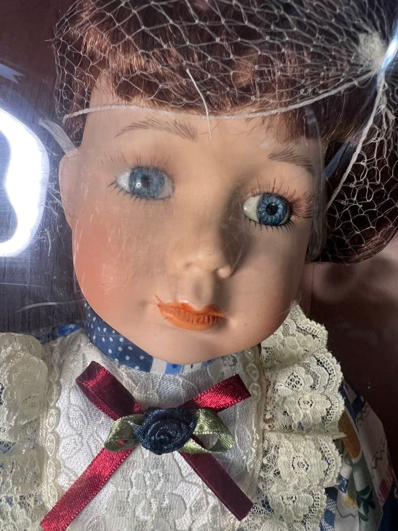 【新品・未使用】コレクターズ ポーセリンドール 西洋人形