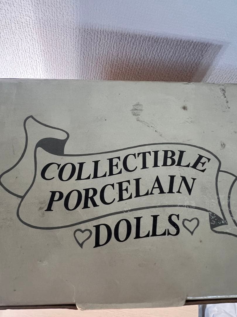 【新品・未使用】コレクターズ ポーセリンドール 西洋人形