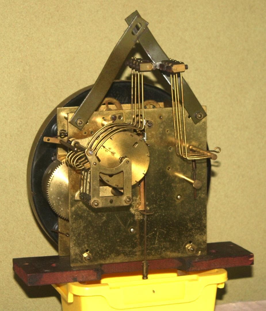 可動品　ユンハンス　ウエストミンスター　柱時計　チャイム