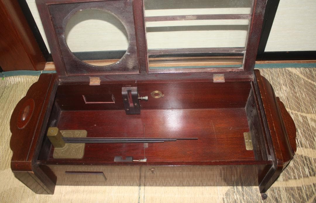 可動品　ユンハンス　ウエストミンスター　柱時計　チャイム