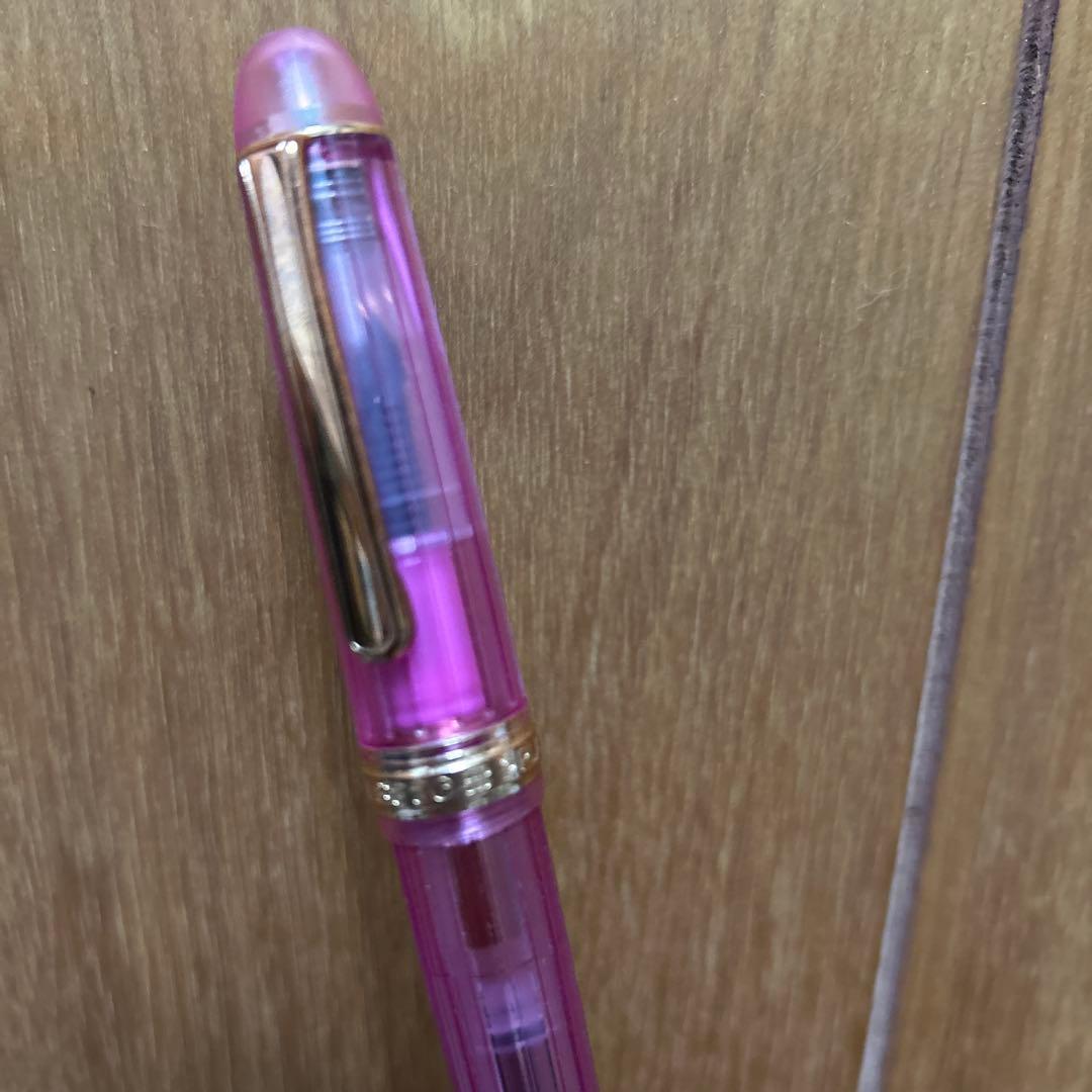 未使用、箱無し　プラチナ万年筆 センチュリー　3776 ニース　リラM字