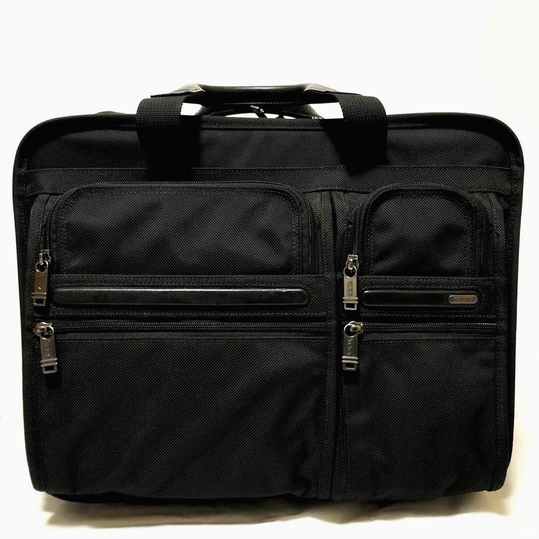 未使用級✨TUMIスーツケース3層 機内持ち込み可 26103DH マチ拡張 黒