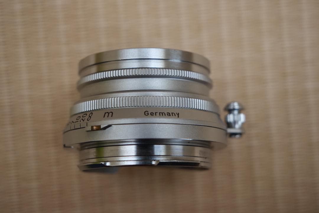 ライカ　ズマロン　35㎜　F3.5　1955年製　純正フードIROOA付き