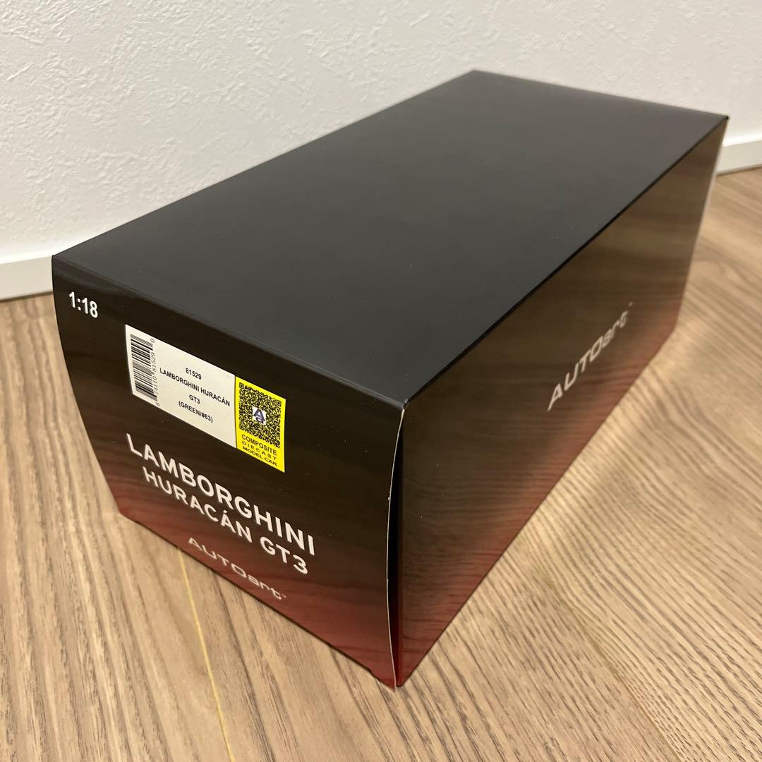 【現在希少】autoart 1/18 ランボルギーニ ウラカン GT3