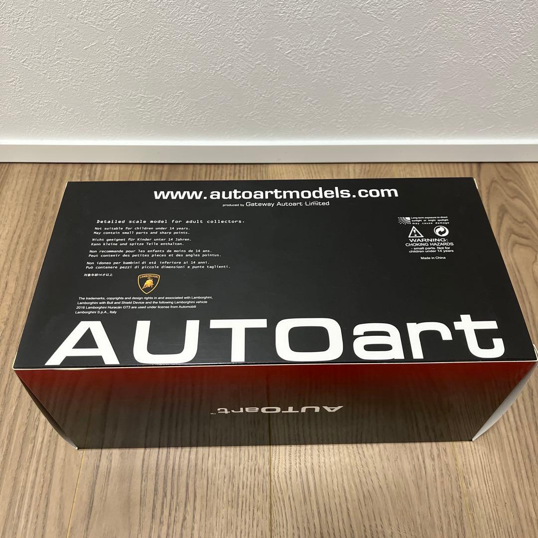 【現在希少】autoart 1/18 ランボルギーニ ウラカン GT3